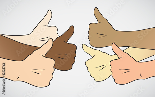 MIx races thumbs up