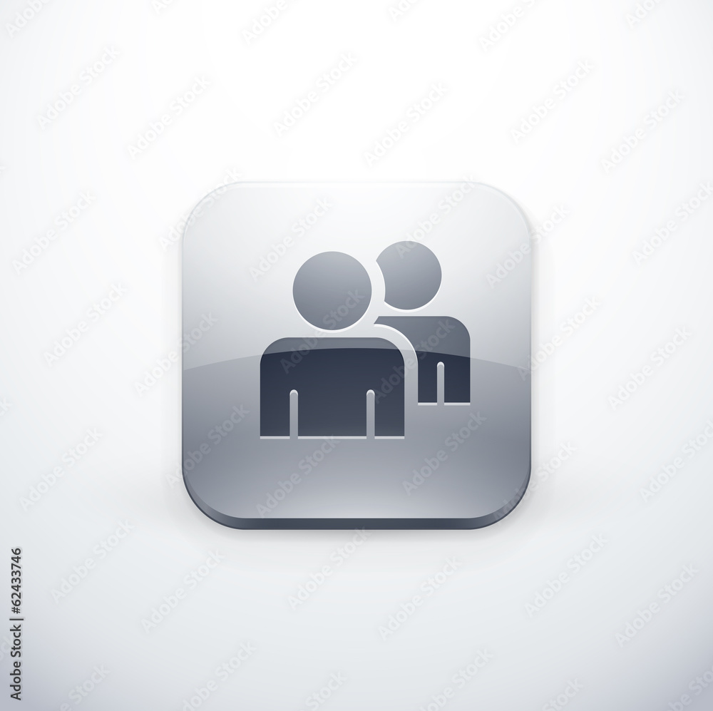 icône bouton internet contact personnage groupe icône bouton internet contact personnage groupe