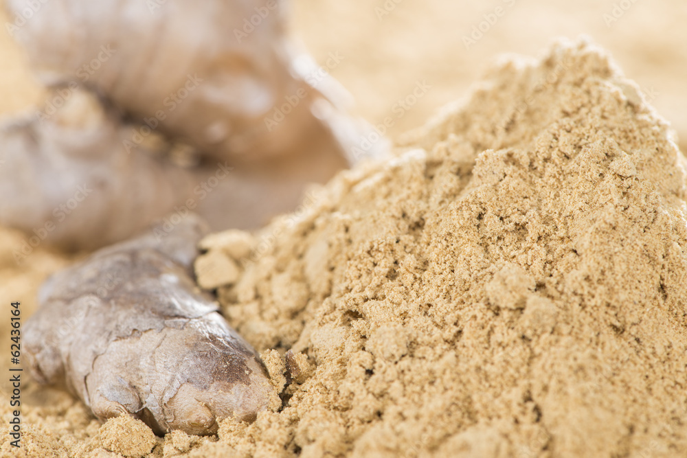 Fototapeta premium Ginger Powder