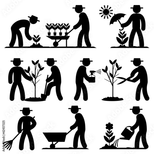 agro people icons