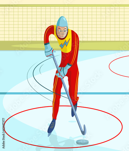 Ice Hockey Player