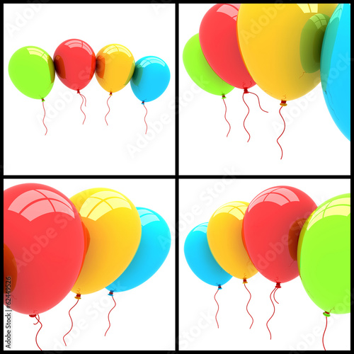 3d party balloons