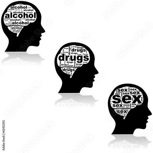 Brain of an addict