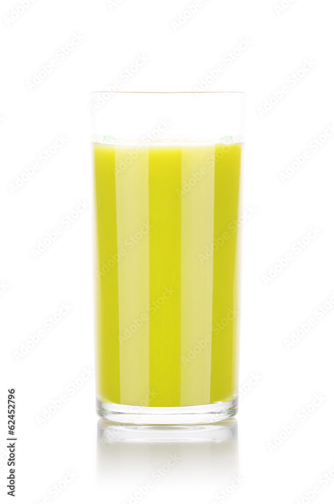 Smoothies of kiwi in glass Smoothies of kiwi in glass