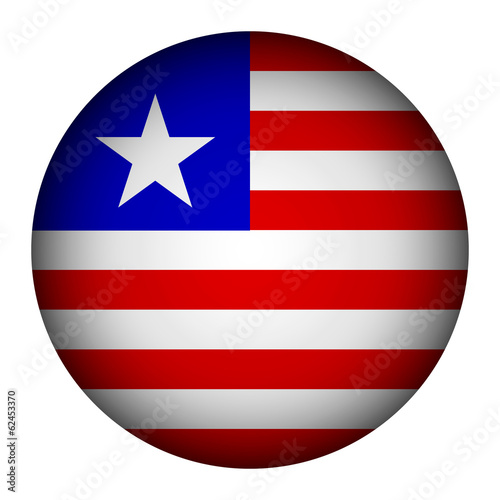 Free Download Liberia flag button. - GFXLoad