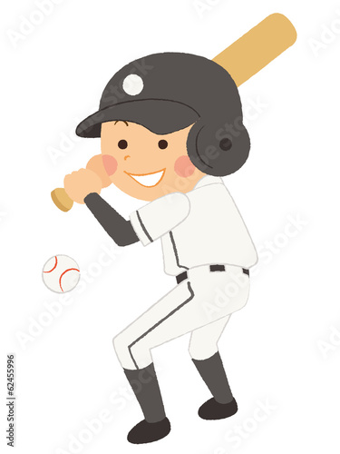 野球 バッター 男性 Stock イラスト Adobe Stock