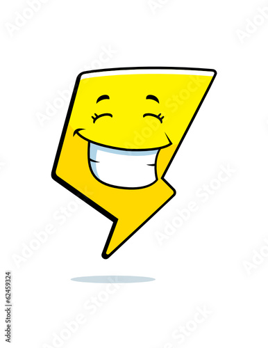 Lightning Bolt Smiling
