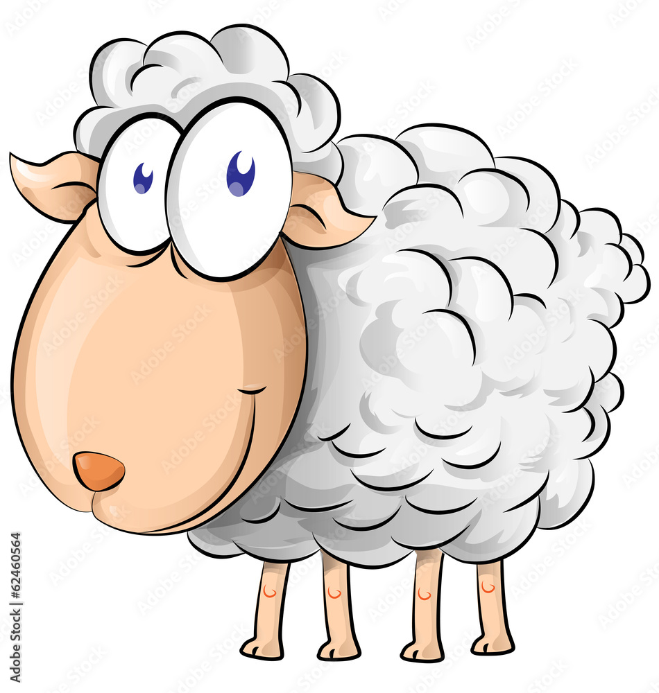 Obraz premium sheep cartoon