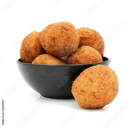 Tableau sur toile Accras de morue - Saltfish accras