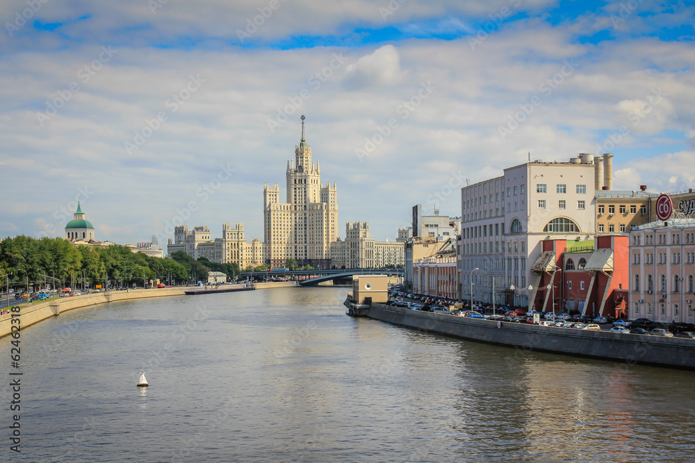 Fototapeta premium Moscow - city view
