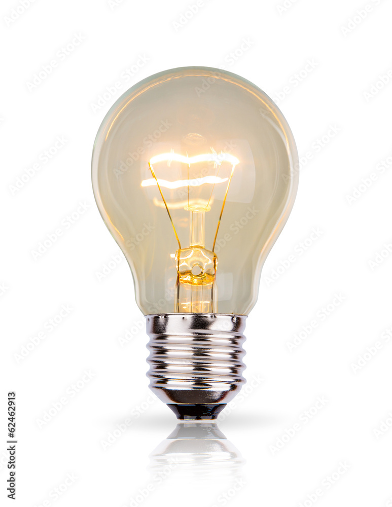 Light Bulb isolated on white background Light Bulb isolated on white background