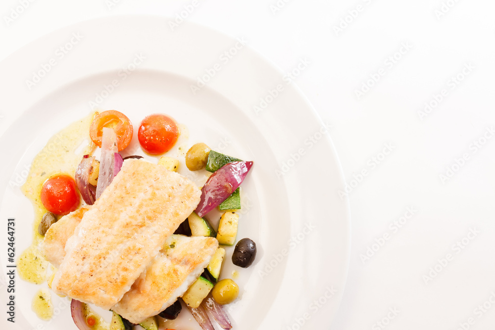 fish with vegetables fish with vegetables