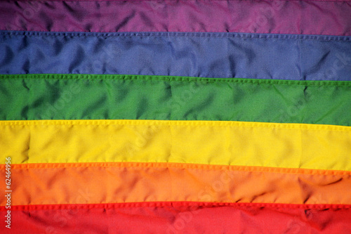 Obraz na plátně Bandera de los derechos del colectivo LGBT