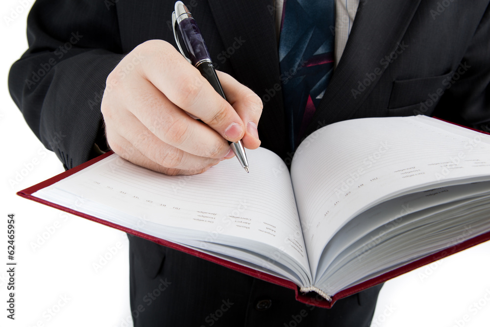 man is preparing for written work man is preparing for written work