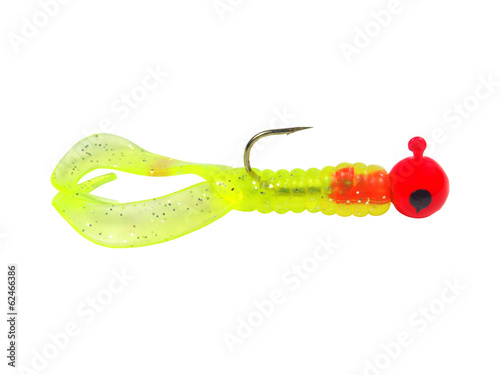 Fishing jig shad lure