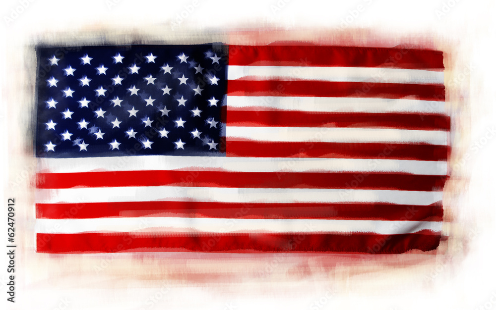 Obraz premium American flag