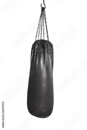 Boxing bags hanging © nongning