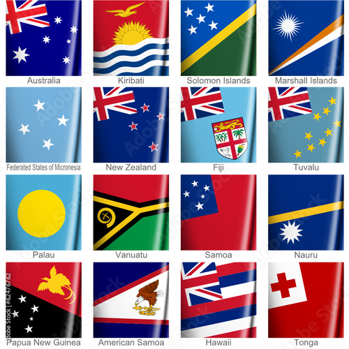 Flags of Oceania