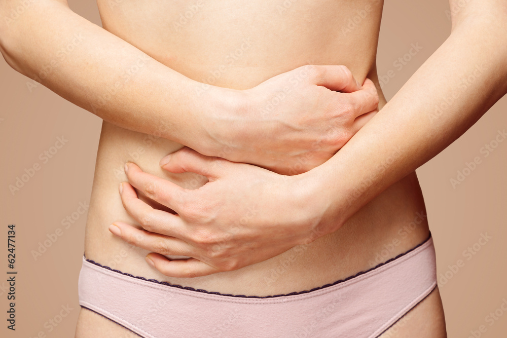 Pain in the female abdomen