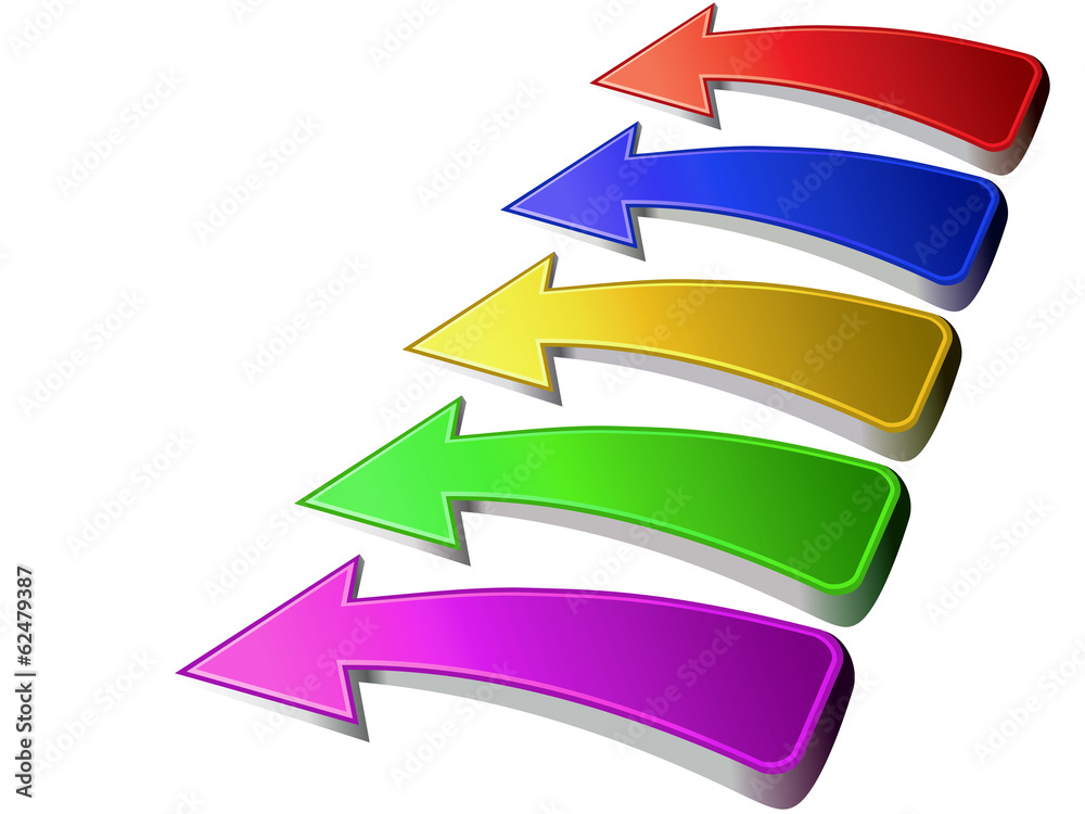 Logo flechas colores Logo flechas colores