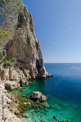 Pedra Longa rock, Ogliastra region, Sardinia.