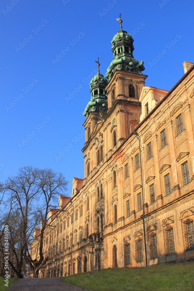 Cistercian Abbey in Lubiaz at Poland