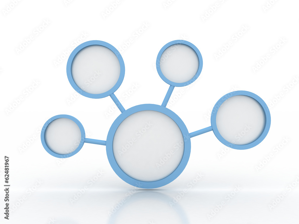 3d presentation template with white background 3d presentation template with white background