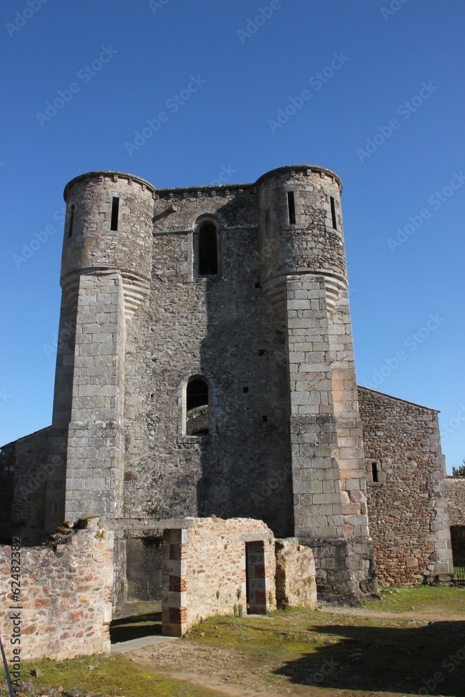 L'église d'Oradour-sur-Glane (Haute-Vienne)