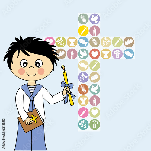 Boy First Communion