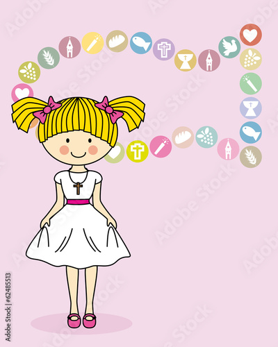 Girl First Communion