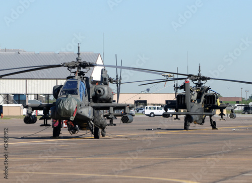 Military attack helicopters