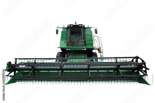 Green modern combine