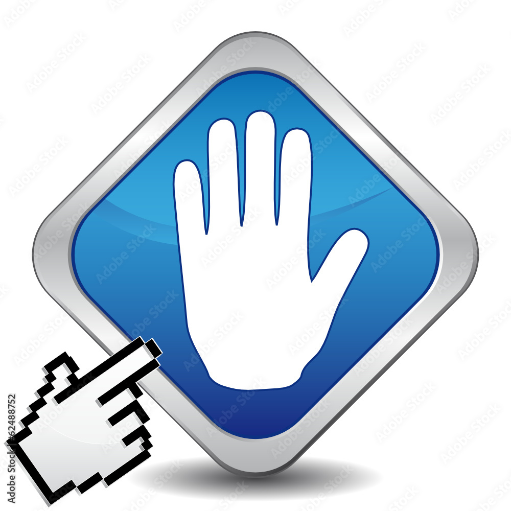 Fototapeta premium HAND ICON
