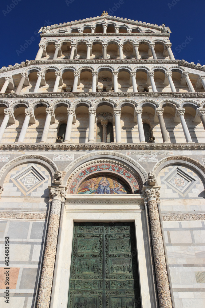 Duomo facade in Pisa