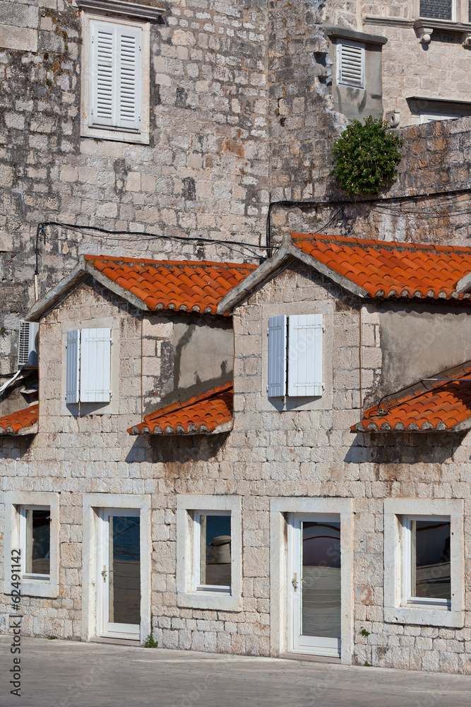Stone Buildings of Trogir, Croatia