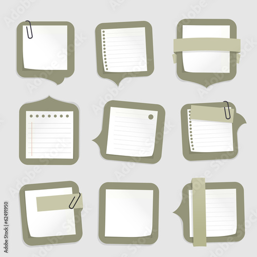 Sticks note paper