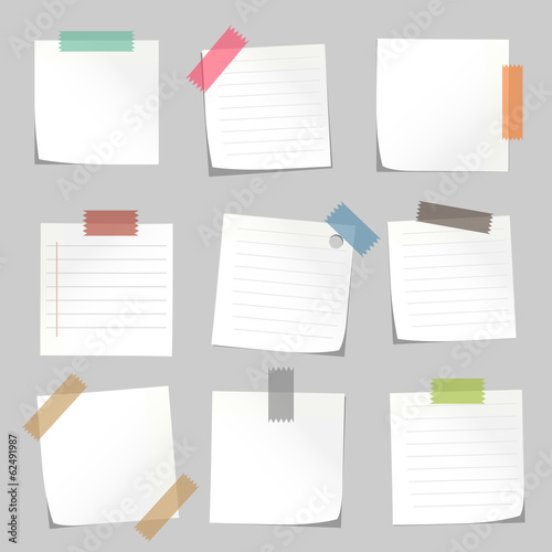 Sticks note paper