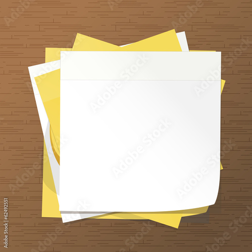 Sticks note paper