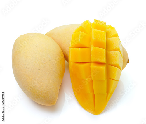 mango isolated on white background