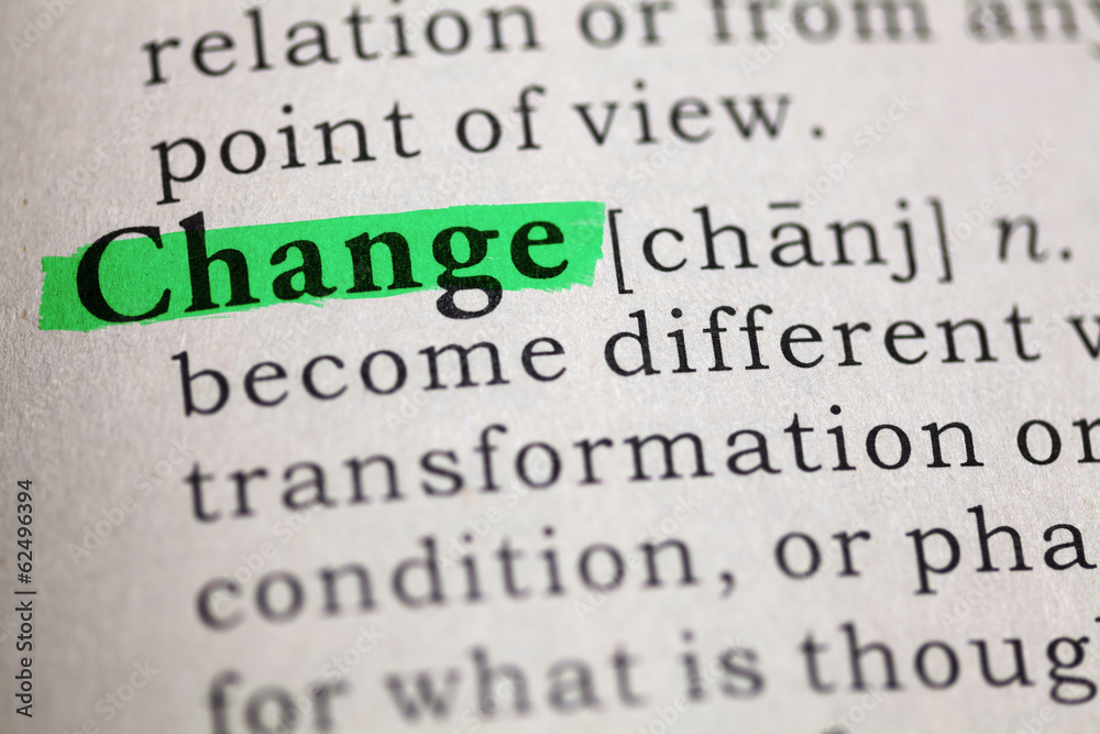 Obraz premium change