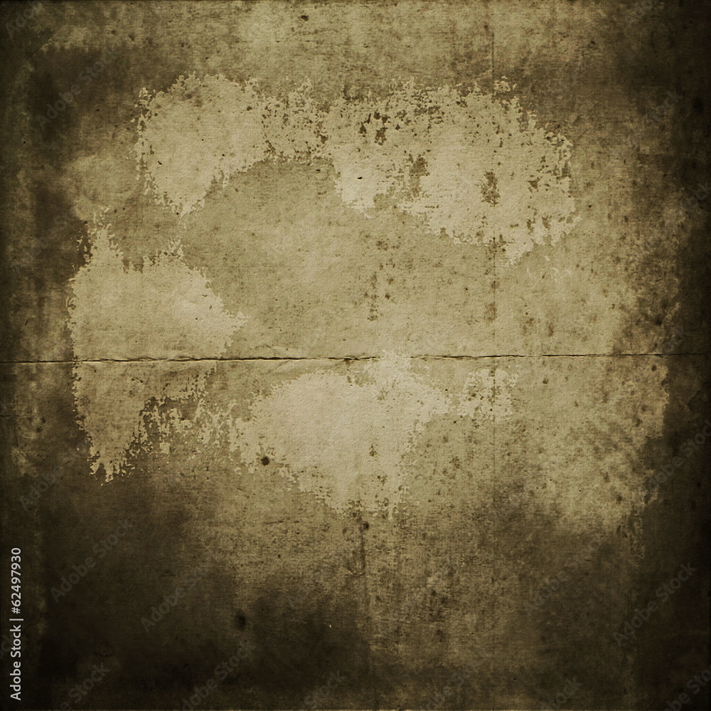 Obraz premium sheet of old, soiled paper background, grunge texture