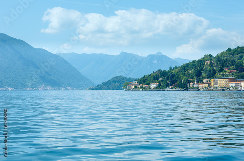 Lake Como (Italy) view from ship