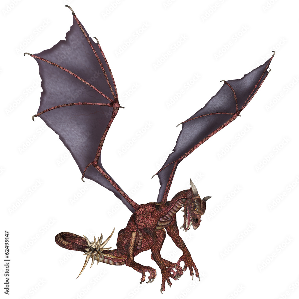 Fototapeta premium Sitting Dragon