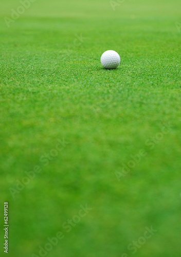 ....Golf ball on the green