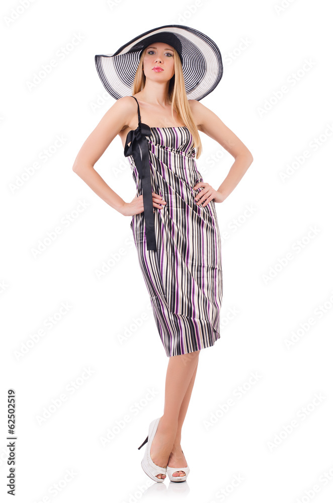 Woman in summer vacation concept Woman in summer vacation concept