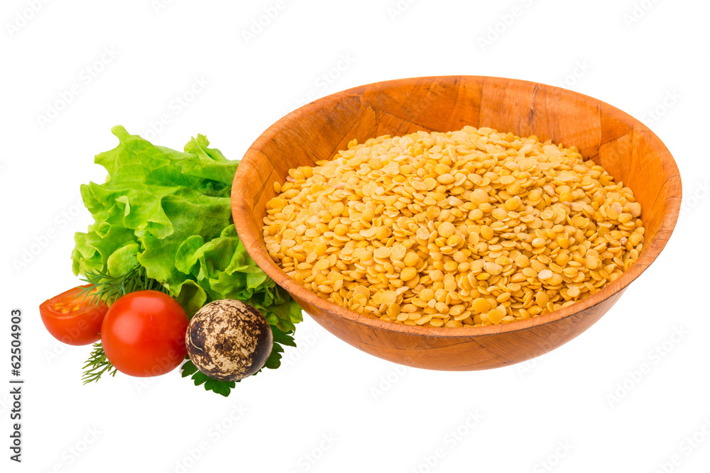 Yellow raw Lentils Yellow raw Lentils