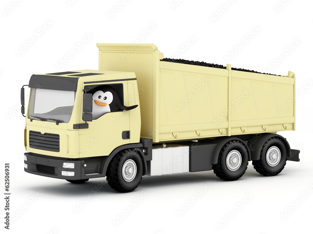 Penguin Coal Delivery Driver