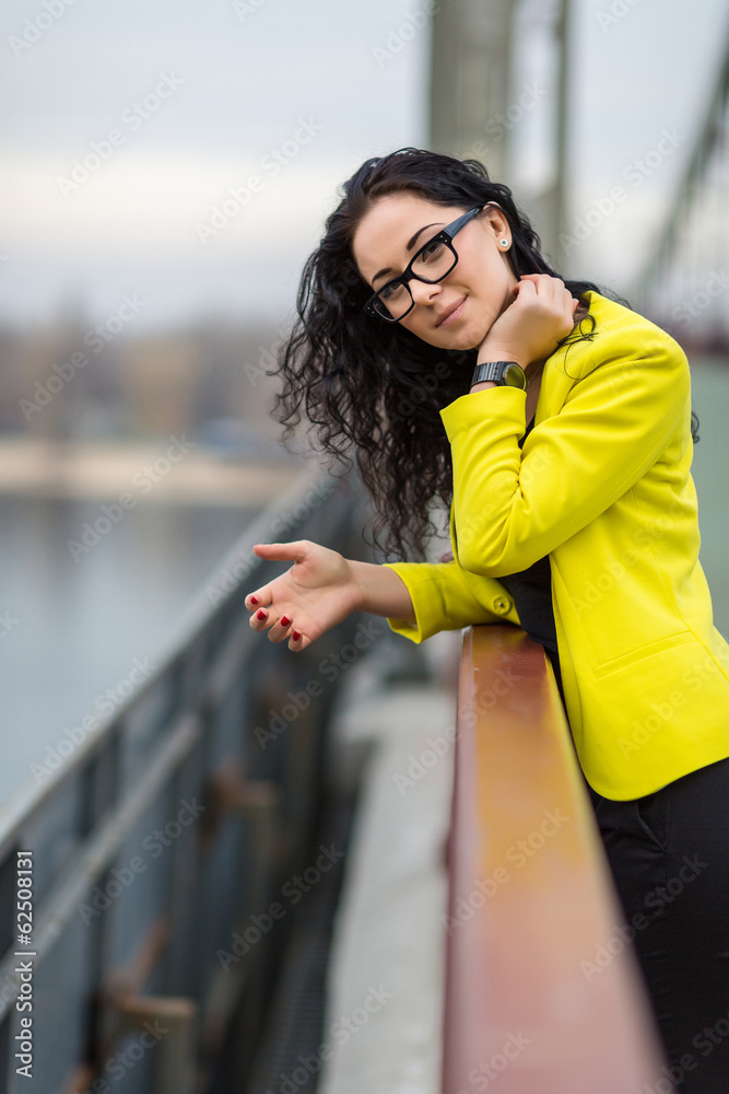 Portrait Of Young Smiling Beautiful Woman Portrait Of Young Smiling Beautiful Woman