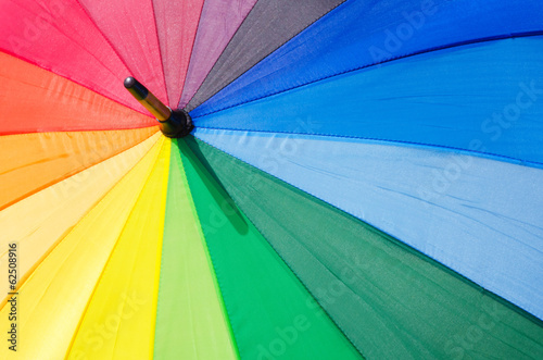 background with Rainbow umbrella