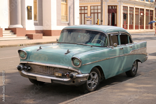 Classic Car in Cienfuegos, Cuba © GVictoria
